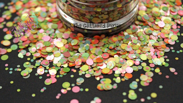 SPRING FLING speckled dotties - spring glitter mix