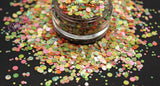 SPRING FLING speckled dotties - spring glitter mix