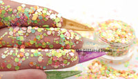 SPRING FLING speckled dotties - spring glitter mix