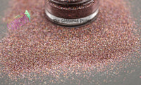 ROSE GOLD HOLOGRAPHIC glitter- Pixie Dust( extra fine glitter)