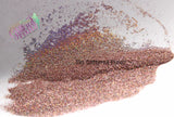 ROSE GOLD HOLOGRAPHIC glitter- Pixie Dust( extra fine glitter)