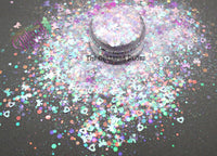 PETTICOATS AND BOWS glitter mix- Majestic Mixes -
