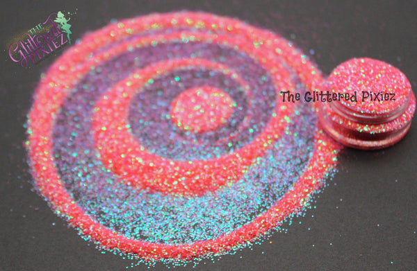 PEACH BELLINI iridescent fine glitter- Pixie Glitz-