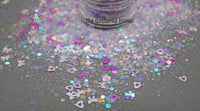PETTICOATS AND BOWS glitter mix- Majestic Mixes -