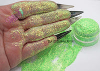 KEY LIME SPARKLE Fine glitter - Summer fantasy Collection