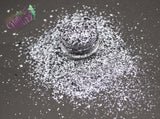 BLACK N’ WHITE T.V. mini Shardz Irregular glitter