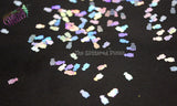 CHILLY WILLY PENGUIN shape holographic Glitter- Pixie Shapes-