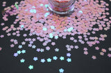 PEARL PINK CHERRY BLOSSOM shape glitter -Back To Nature