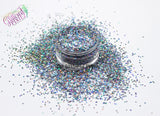 MOONSHADOW holographic 1mm hex glitter- Pixie Glitz Collection