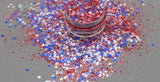 THE FOURTH - Patriotic glitter mix