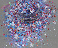 CELEBRATE - Patriotic glitter mix