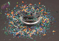 TOTALLY WICKED - Chunky Glitter Mix w/ bats -Halloween Collection