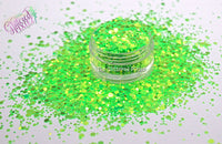 ECTOPLASMIC OOZE Glow In The Dark Glitter mix - Fantasy Charade