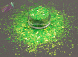 ECTOPLASMIC OOZE Glow In The Dark Glitter mix - Fantasy Charade