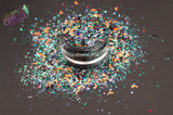 TOTALLY WICKED - Chunky Glitter Mix w/ bats -Halloween Collection