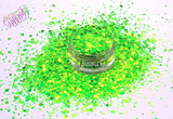 ECTOPLASMIC OOZE Glow In The Dark Glitter mix - Fantasy Charade