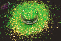 ECTOPLASMIC OOZE Glow In The Dark Glitter mix - Fantasy Charade