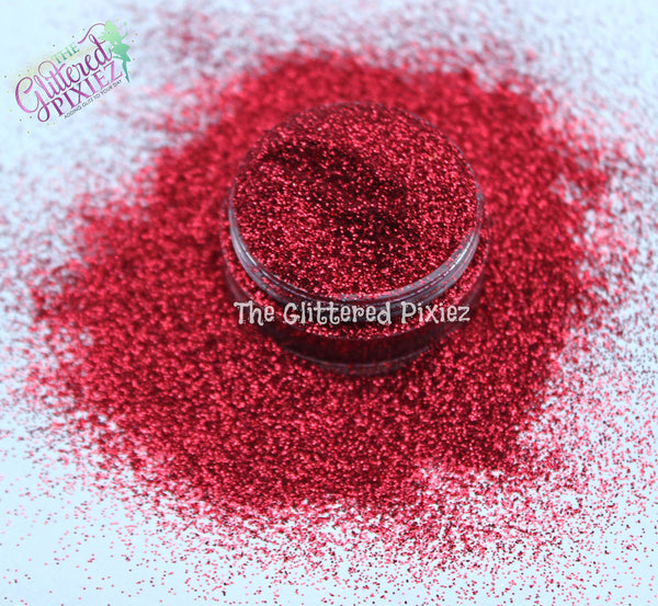 CRIMSON CRUSH METALLIC glitter- Pixie Dust( extra fine glitter)