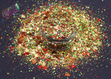 AUTUMN BREEZE- Fall Chunky Glitter mix - Loose glitter for nail art, face, body, hair, tumblers, craft supply, resin supply, freshie glitter