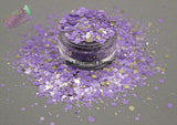 TANZANITE AND GOLD glitter mix- Majestic Mixes -