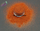 BURNT ORANGE holographic glitter- Pixie Dust( extra fine glitter)