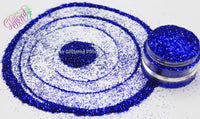 SAPPHIRE SPARKS .4mm metallic hexagon glitter- Heavy Metallics-