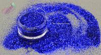 SAPPHIRE SPARKS .4mm metallic hexagon glitter- Heavy Metallics-