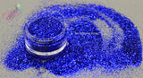 SAPPHIRE SPARKS .4mm metallic hexagon glitter- Heavy Metallics-