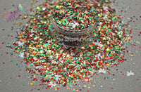 CHRISTMAS PRESENT Glitter mix -Holiday/Winter collection