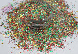 CHRISTMAS PRESENT Glitter mix -Holiday/Winter collection