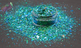 EMERALD GALAXY Color Shift holographic glitter- Fantasy Charade -