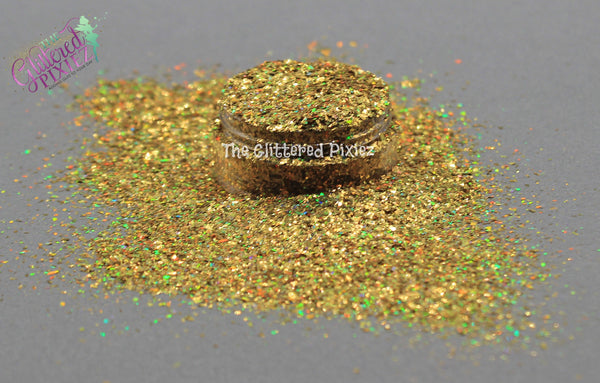 SUNBURST mini holographic Shardz - Irregular glitter
