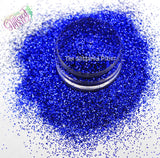 SAPPHIRE SPARKS .4mm metallic hexagon glitter- Heavy Metallics-