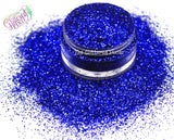 SAPPHIRE SPARKS .4mm metallic hexagon glitter- Heavy Metallics-