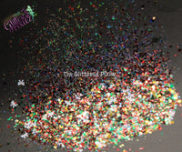 CHRISTMAS PRESENT Glitter mix -Holiday/Winter collection