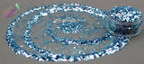 FROZEN 1mm Glitter - Optical Illusion:(Color Shifting glitter) -