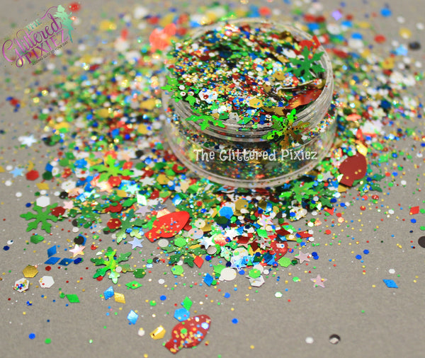 CHRISTMAS IN WHOVILLE Glitter mix -Holiday/Winter collection