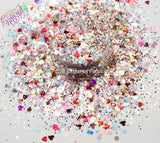 LOVE KILLS Valentines glitter mix