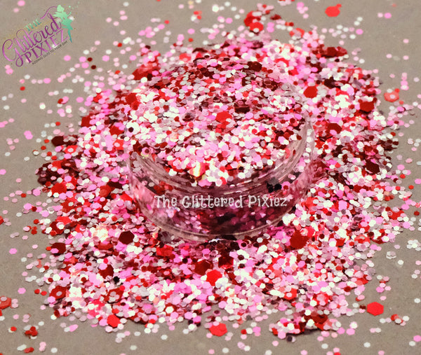 BE MINE Valentines glitter mix -