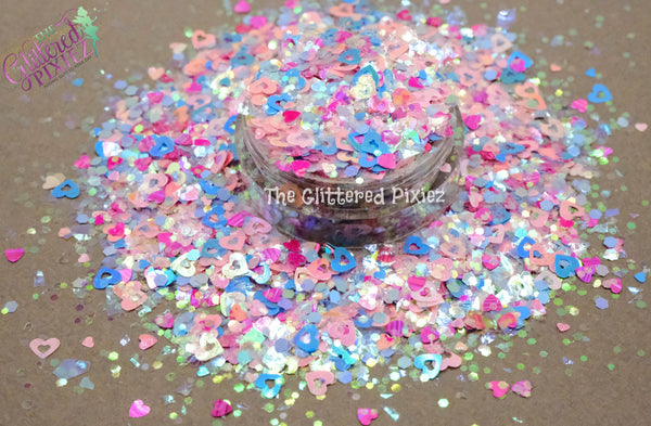 PERFECTLY SMITTEN Valentines glitter mix -