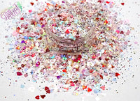 LOVE KILLS Valentines glitter mix