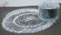 DOUBLE SIDED BLADE .4mm metallic hexagon glitter- Heavy Metallics