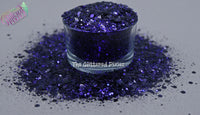 NEBULA - CHUNKY MIX Glitter - Optical Illusion: (Color Shifting glitter)