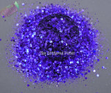 NEBULA - CHUNKY MIX Glitter - Optical Illusion: (Color Shifting glitter)