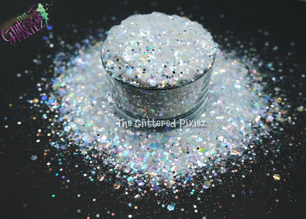 CRYSTAL RAINBOW chunky glitter mix - Summer fantasy Collection