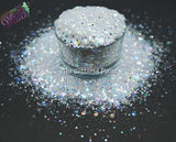 CRYSTAL RAINBOW chunky glitter mix - Summer fantasy Collection