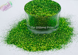 THE GRASS Is ALWAYS… - fine  .4mm hex glitter- Summer fantasy-