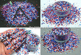 CAPTAIN AMERICA dotties Glitter mix - Fantasy Charade collection