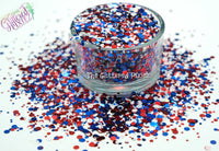 CAPTAIN AMERICA dotties Glitter mix - Fantasy Charade collection