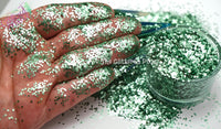 MOSSY WOODS 1mm semi matte Glitter